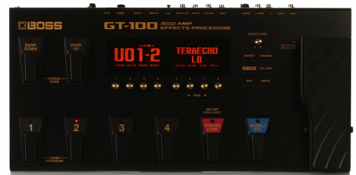 Boss GT-100 COSM Guitar Amp Multi Effects Processor Version 2 OPEN BOX