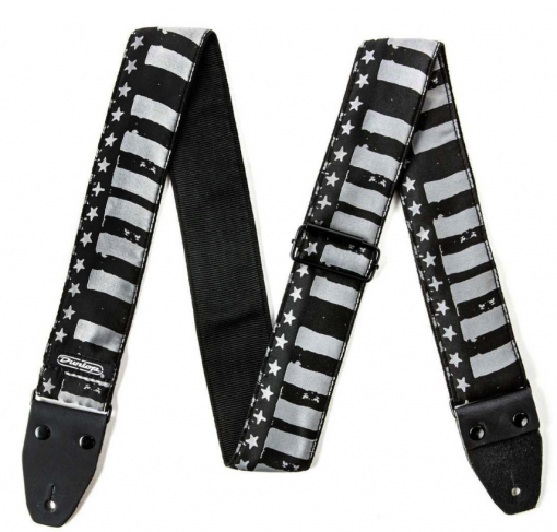 NEW Dunlop D67-13 Jacquard Stars and Stripes Strap for Guitar Bass Mandolin Uke