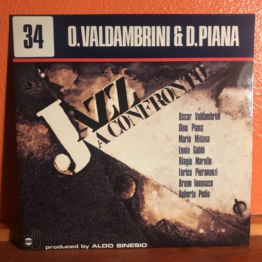 O. Valdambrini & D. Piana - Jazz A Confronto 34 LP NM Rare Horo Italian Press Ultrasonic Cleaned