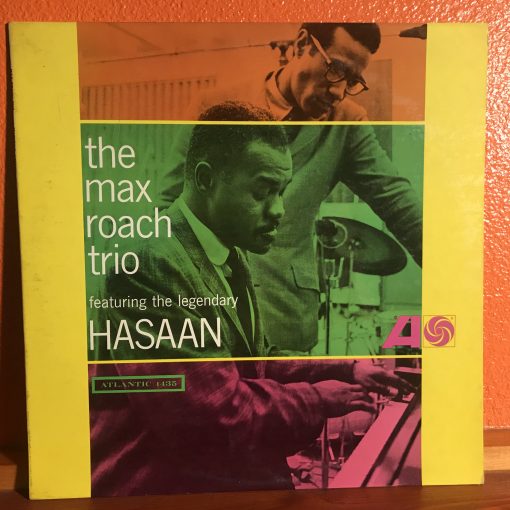 Max Roach Trio Featuring The Legendary Hasaan LP NM 1965 MONO Hard Bop Jazz Ultrasonic Cleaned