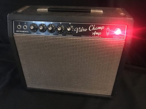 1964 Fender Blackface Vibro Champ AA764 Guitar Amplifier - all original, perfect working with tech checkup