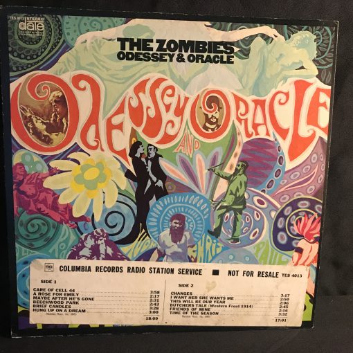 The Zombies - Odessey And Oracle LP NM/M 1968 ORIGINAL Date 1st Press Promo Timing Strip