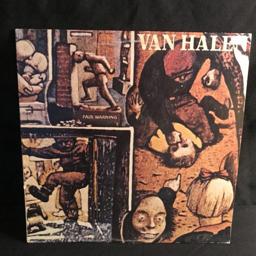 Van Halen - Fair Warning LP EX/NM 1981 Original Press EVH Classic Hard Rock Mean Streets