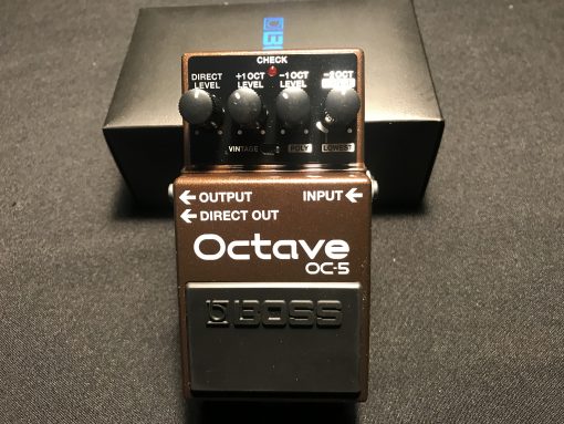 Boss OC-5 Octave Effect Pedal for Guitar & Bass = Vintage OC-2 / Poly / Octave up / 12 string - fuzz textures