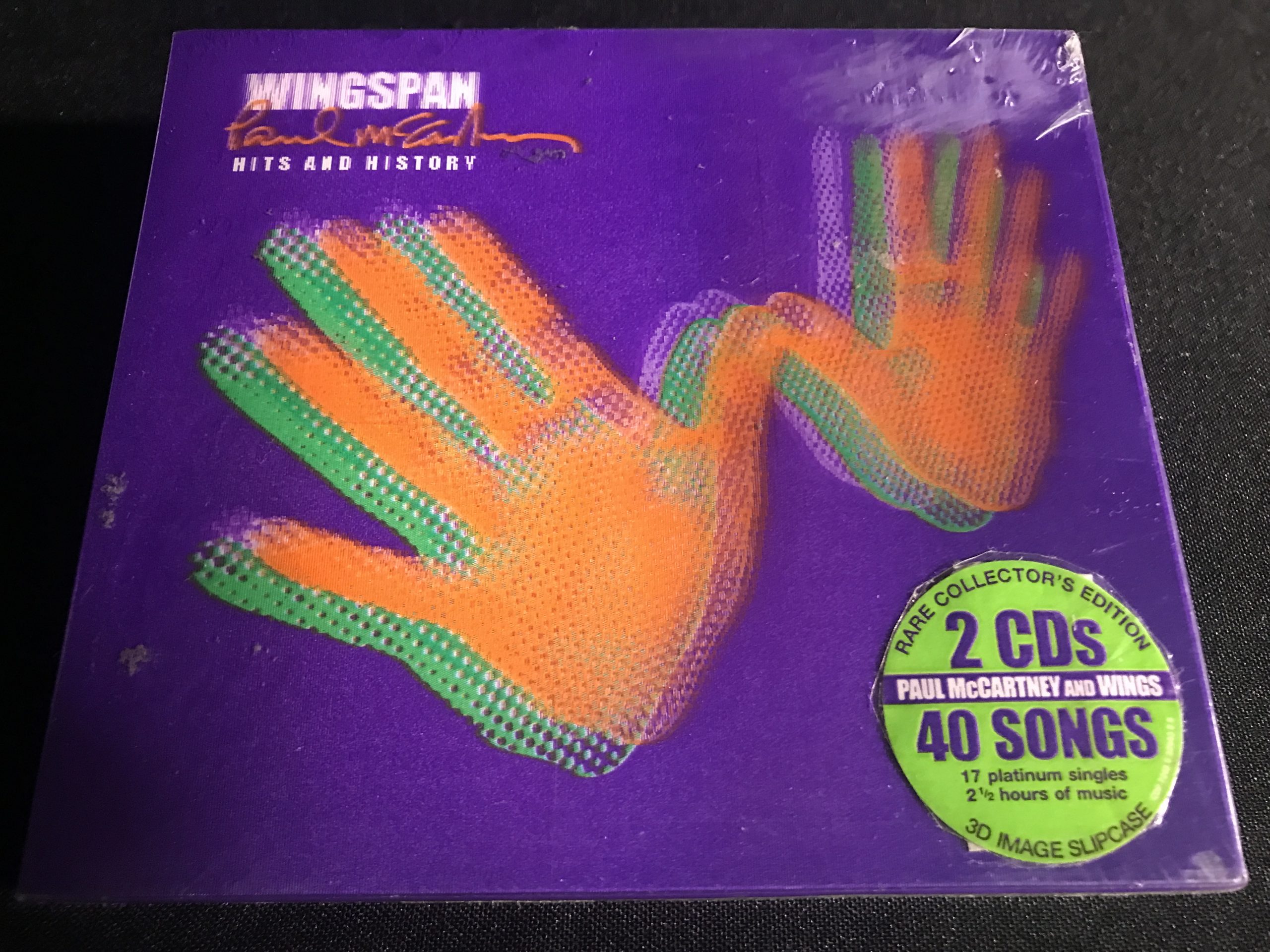 Paul McCartney - Wingspan - Hits And History 2 CD Box Set 2001 SEALED / 24pg book / Hype Sticker
