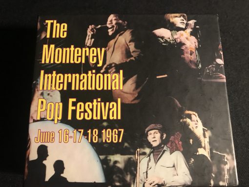 Monterey International Pop Festival 4 CD Box Set MINT Rhino 1997 Hendrix Janis Byrds Otis The Who Booker T Airplane