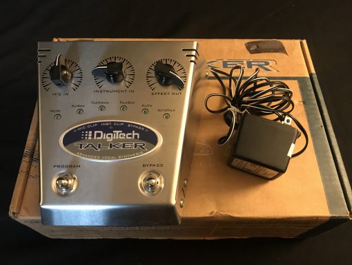 DigiTech Talker - Vocoder TalkBox Advanced Vocal Synthesis as used by Daft Punk