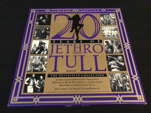 Jethro Tull - 20 Years Of Jethro Tull - The Definitive Collection 3 CD BOX SET 1988 MINT Rock Folk World