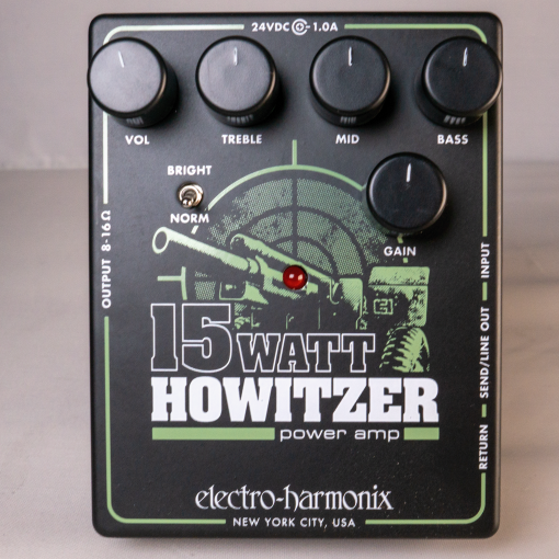 Electro-Harmonix Howitzer 15-watt Power Amp Amplifier Pedal