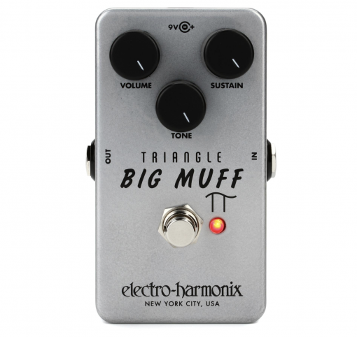 Electro-Harmonix EHX Triangle Big Muff Pi Distortion / Fuzz Pedal RI 1969