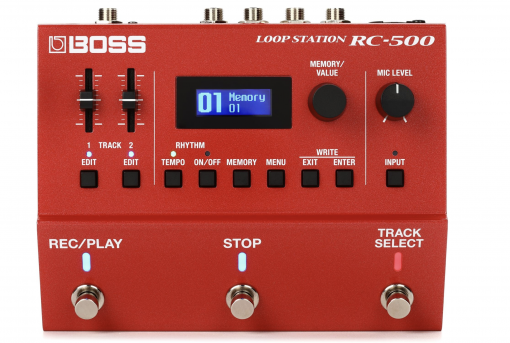 Boss RC-500 Loop Station Compact Phrase Recorder Pedal