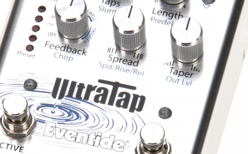 Eventide UltraTap Multi-Tap Delay Chorus Reverb Effects Pedal w/ Expression Midi
