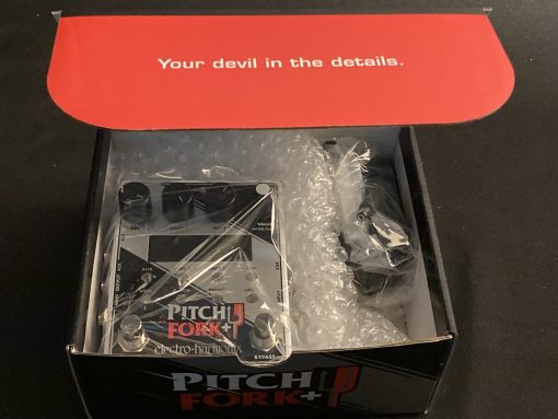 Electro-Harmonix Pitch Fork+ Plus Polyphonic Pitch Shifter Effect Pedal