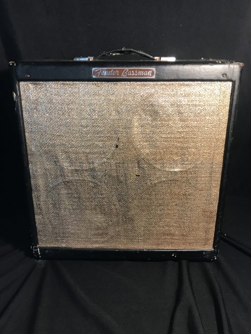 1956 Fender Bassman - All Original 5E6 Vintage Tweed Guitar Amplifier Holy Grail Tones - Serviced