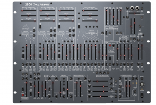 Behringer 2600 Limited Edition Grey Meanie Analog Semi-Modular Synthesizer