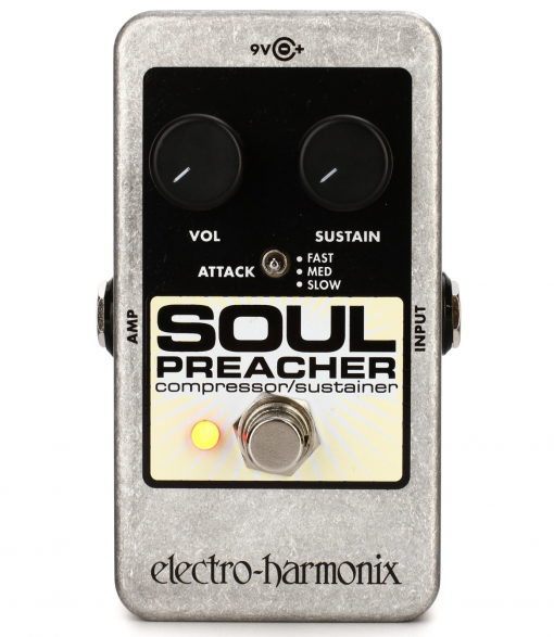 Electro-Harmonix Soul Preacher Nano Compressor Compression Sustainer Pedal