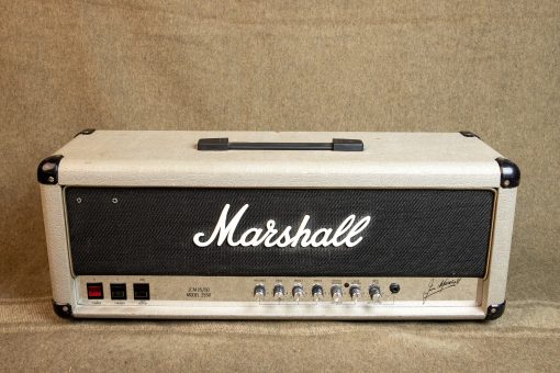 1987 Marshall JCM 25/50 Silver Jubilee Model 2550 2-Channel 50-Watt Guitar Amplifier Head