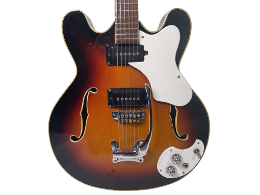Mosrite Gospel = Ry Cooder Owned Hollowbody Electric Guitar w/ COA