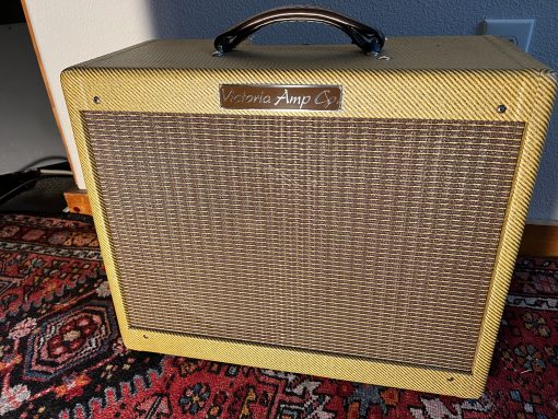Early Victoria 5112 T Champ 5F1 Boutique Guitar Amplifier / 12" Deluxe Pine Cab