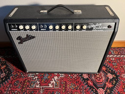 1996 Fender Vibrolux Reverb Custom Shop Blackface Guitar Amplifier / The Brandi Carlile Amp
