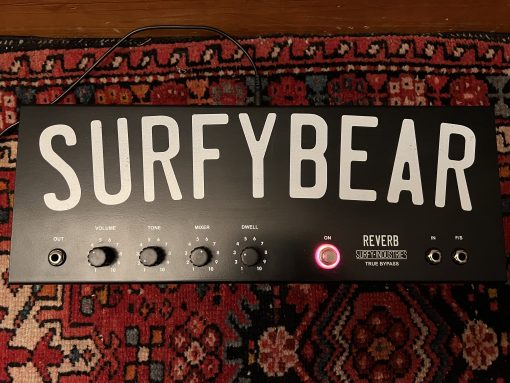 SURFYBEAR Metal Spring Reverb w/ box - Fender Style Surf Reverb Tank Box