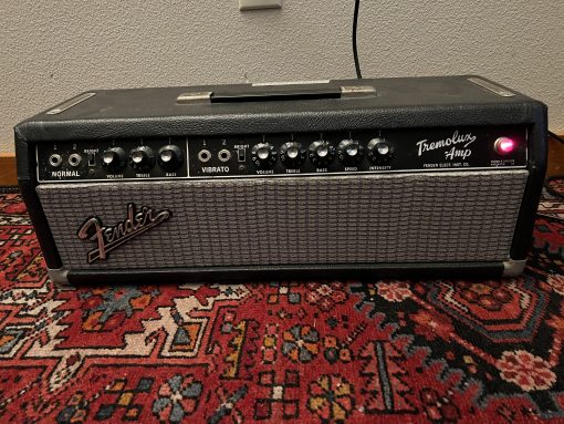 1963 Blackface Fender Tremolux 6G9-B Head Amplifier / Walter Becker - Neff - Maui Recorders