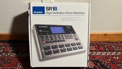 Alesis SR18 SR-18 High-Definition Drum Machine in Mint condition w/ Box