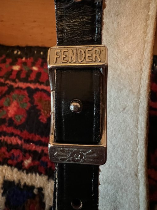 Vintage Leather FENDER Guitar Strap / Early 1960's Pre-CBS