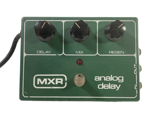 Vintage 1970's MXR M-118 Analog Delay - Bucket Brigade Effect Pedal Reticon chips
