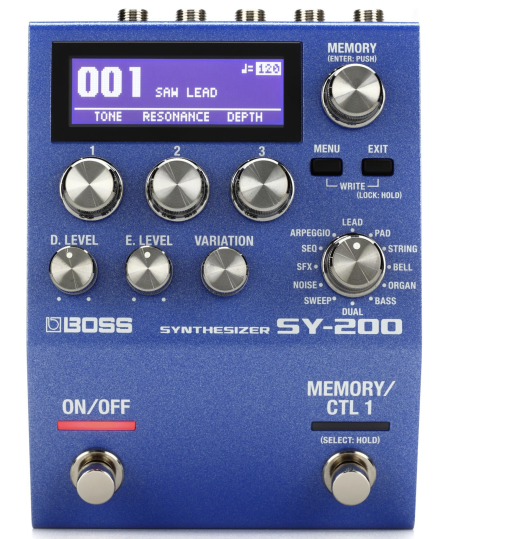 Boss SY-200 Guitar Synthesizer Pedal !! IN STOCK !!