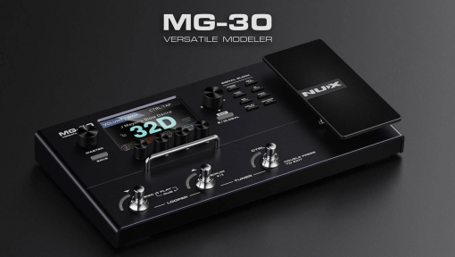 NuX MG-30 Multi-Effects and Amp Modeler / Bass & Guitar Amps / IR's / Mic's / Routing