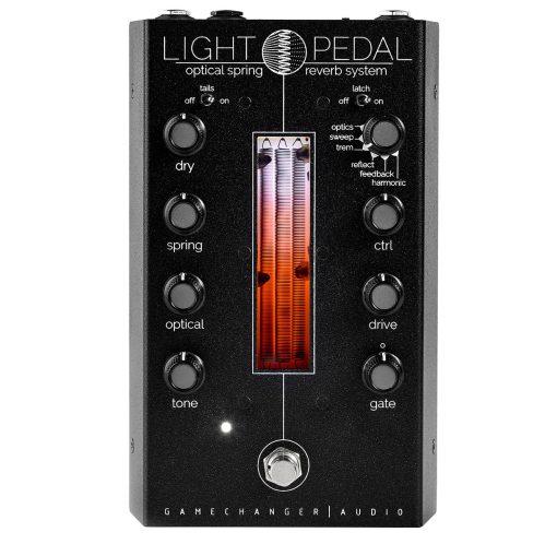 NEW Gamechanger Audio Light Pedal- Optical Spring Reverb Pedal