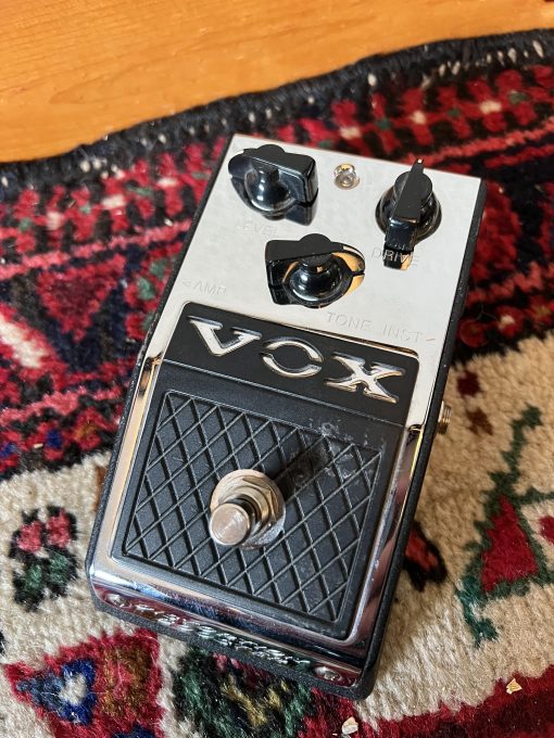 Vintage 1990's Vox V830 Distortion Booster Effect Pedal owned by music producer John Neff