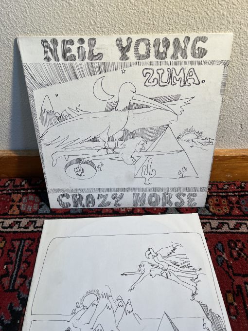 Neil Young With Crazy Horse - Zuma 1975 LP NM 1st Pressing Textured Cover