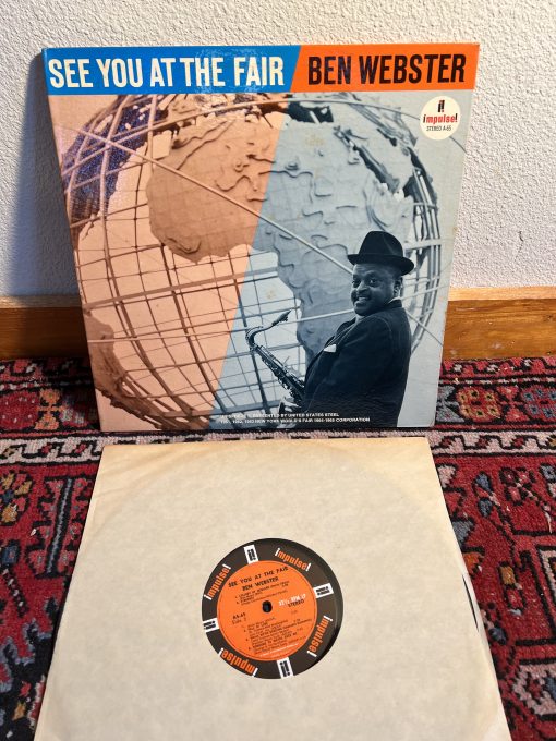 Ben Webster - See You At The Fair LP NM GF 1964 Impulse! Davis Jones Johnson RVG