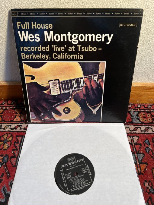 Wes Montgomery Full House LP MINT 1974 Riverside Japanese Press / Kelly Chambers Cobb