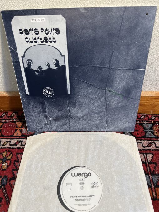 Pierre Favre Quartett MINT 1979 LP Wergo Free Jazz / Evan Parker Irene Schweizer Kowald Favre