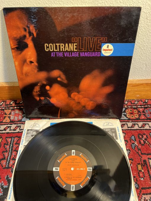 John Coltrane - "Live" At The Village Vanguard LP EX 1964 GF Original Press Modal Spiritual Jazz