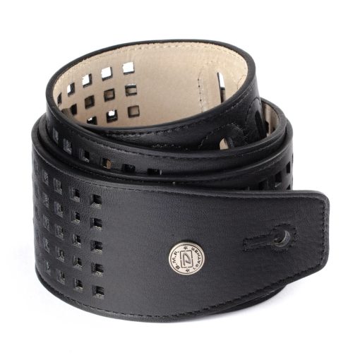 Dunlop BMF07BK 2.5" Square Perforated Guitar/Bass/Mandolin Strap