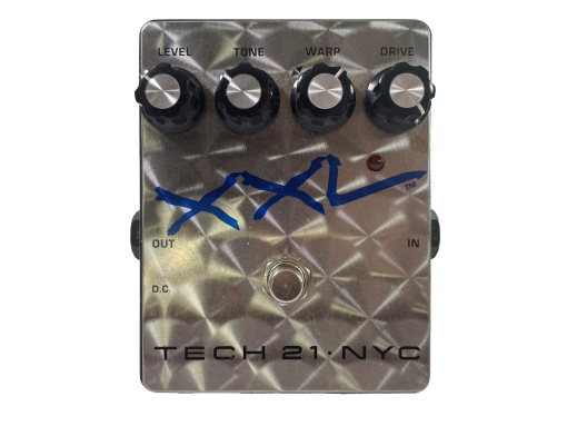 Tech 21 XXL - Overdrive Distortion Guitar Pedal / Warp control = Odd & Even Harmonics