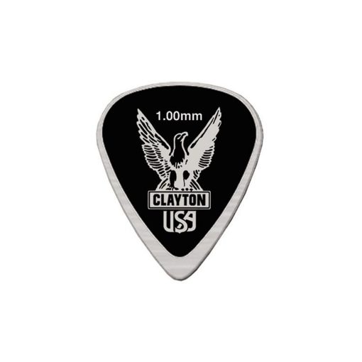 Clayton ZZ-Zinc Standard Metal Guitar Pick 1.0 mm