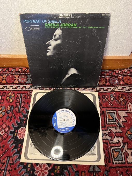 Sheila Jordan - Portrait Of Sheila - LP SIGNED 1968 Blue Note RVG / Swallow / Galbraith / Best