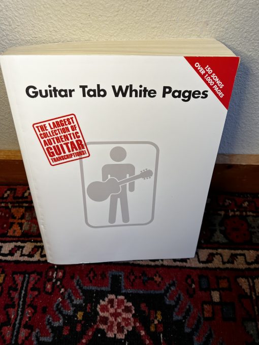 Guitar Tab White Pages Volume 1 - NEAR MINT over 1000 pages
