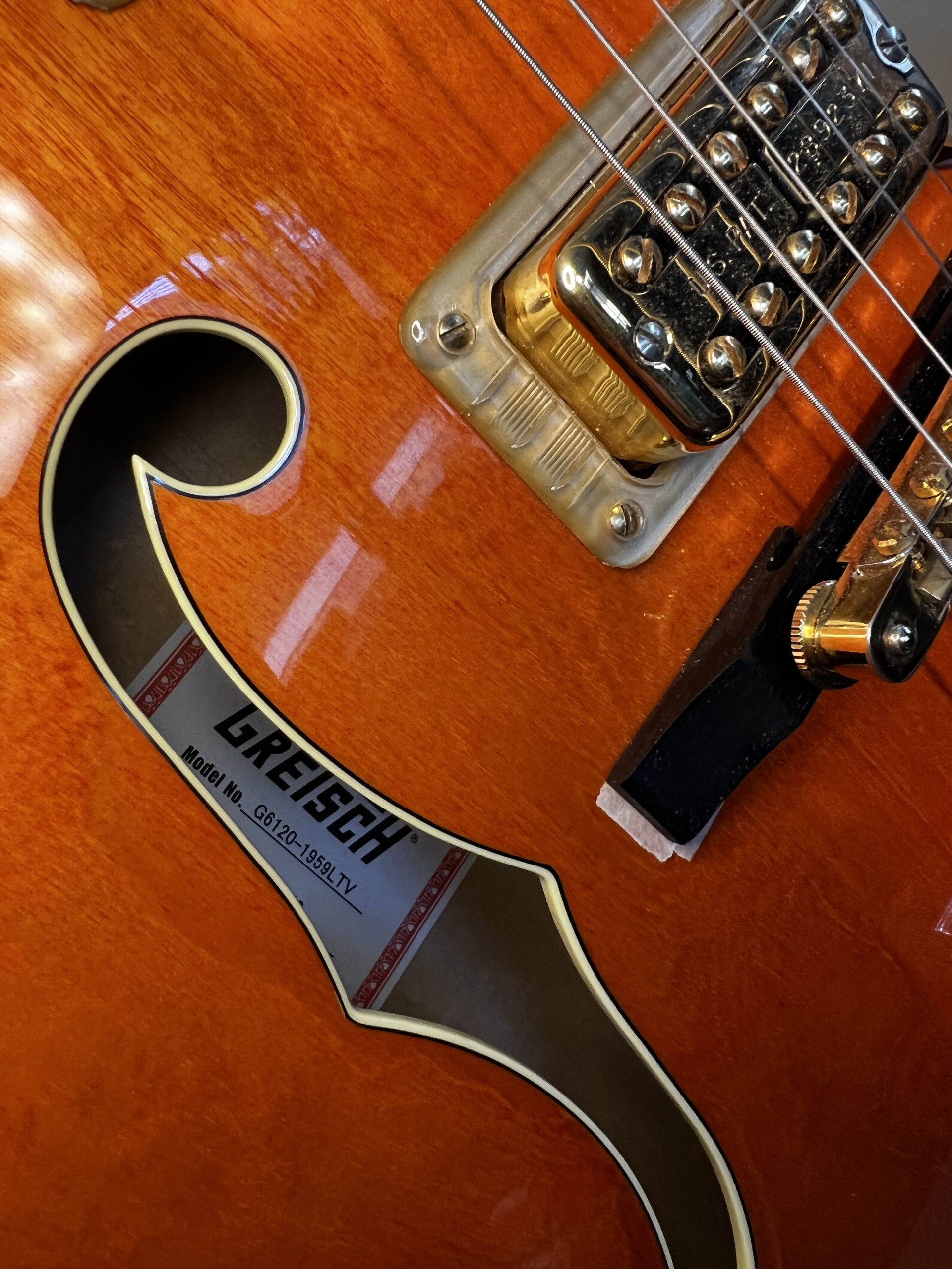 2010 Gretsch G6120-1959LTV Hollowbody Electric Guitar - Chet Atkins w/ VIDEO & SETUP MIJ - Image 10