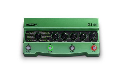 Line 6 DL4 MkII Delay Modeler Pedal - 30 Delay Models, 15 Reverbs, 240-second Looping, Mic Input, and MIDI