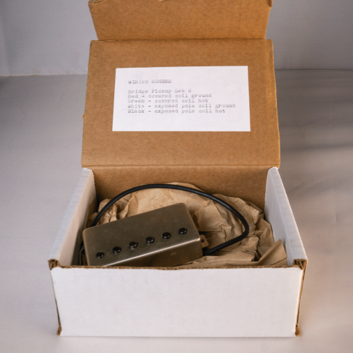 Bob Palmieri Duneland Blackpole Bridge Pickup / as used by Bill Frisell, Nels Cline - LAST ONE!