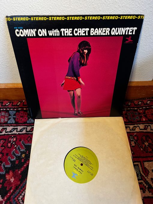 The Chet Baker Quintet – Comin' On With The Chet Baker Quintet (LP)