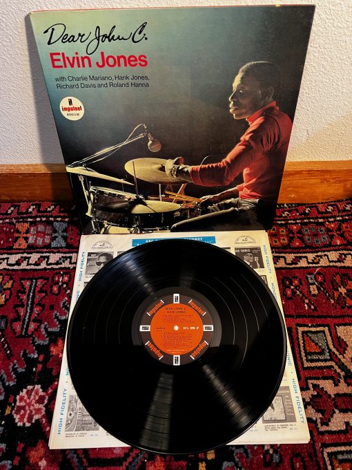 Elvin Jones – Dear John C. 1965 LP Impulse! MONO RVG GF Davis Jones Mariano