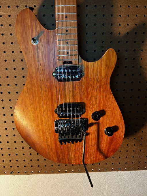 2021 EVH Wolfgang WG Standard Exotic Koa Electric Guitar - Floyd Rose - w/ Luthier Setup!