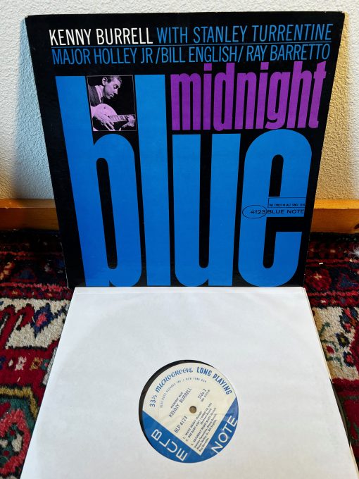 Kenny Burrell - Midnight Blue LP 1963 Blue Note BLP 4123 RVG Soul Jazz